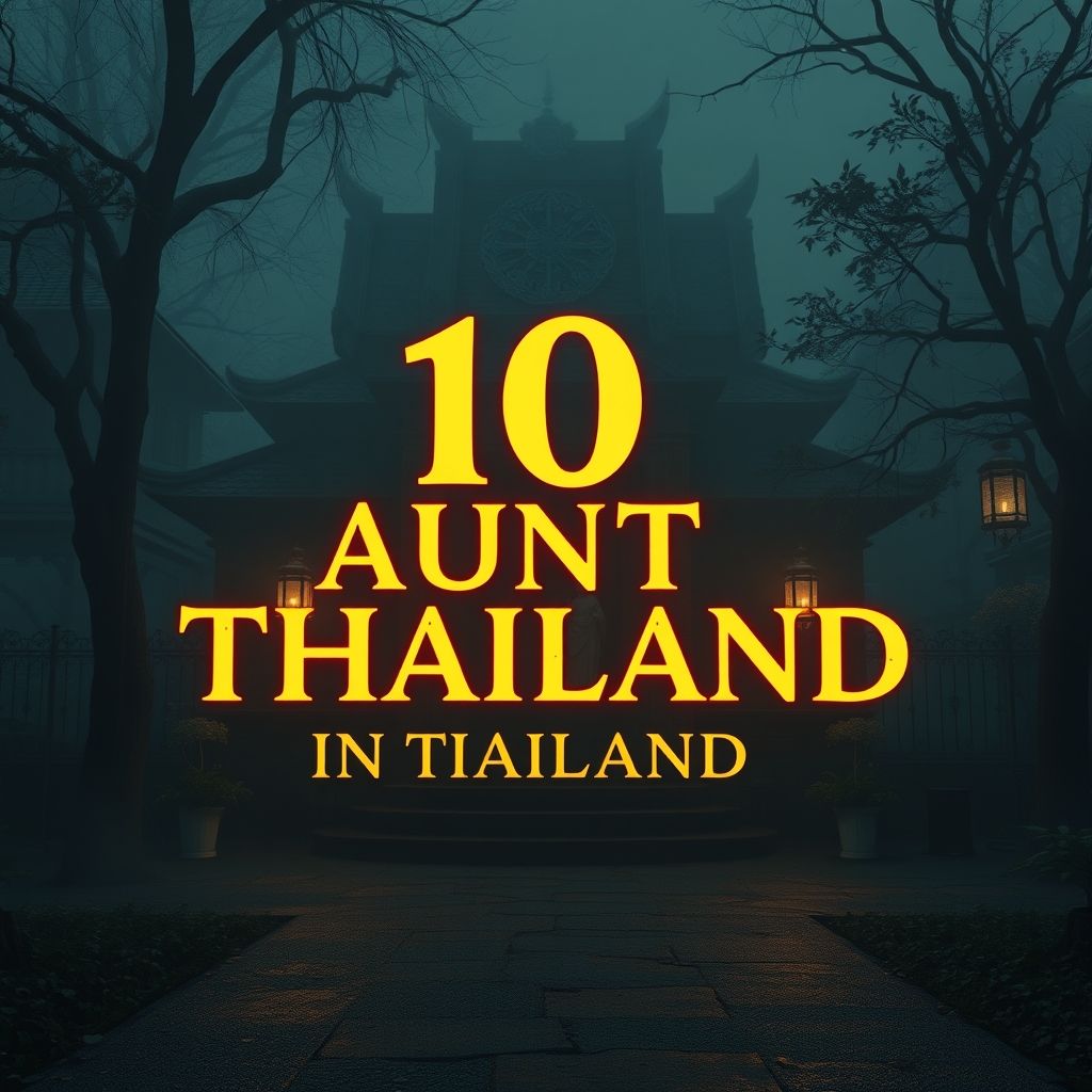 10 สถานที่ผีดุที่สุดในไทย